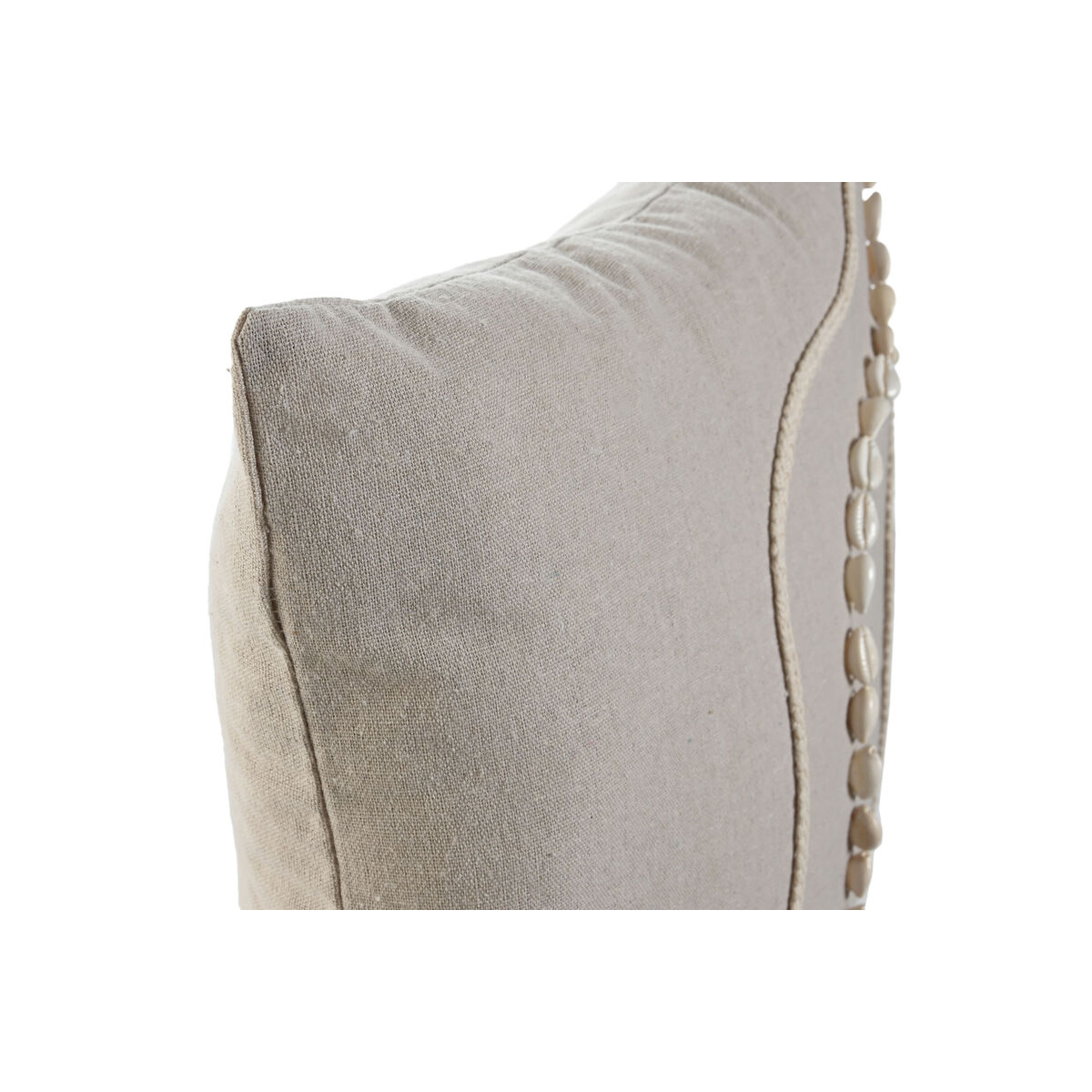 Kudde Home ESPRIT Vit Beige Boho 45 x 45 cm - 2