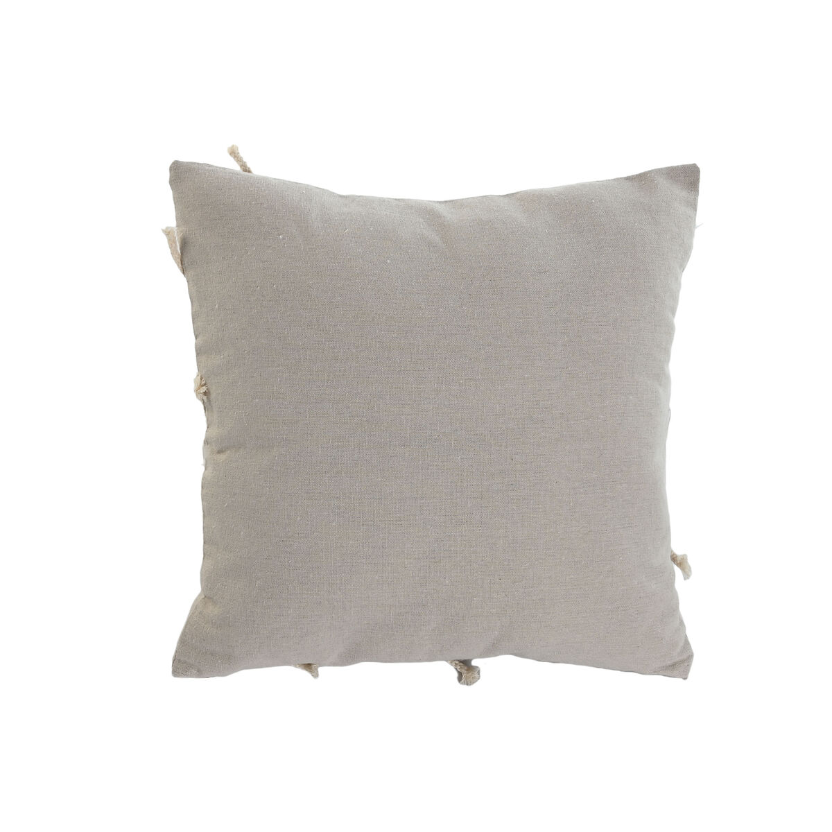 Kudde Home ESPRIT Vit Beige Boho 45 x 45 cm - 4