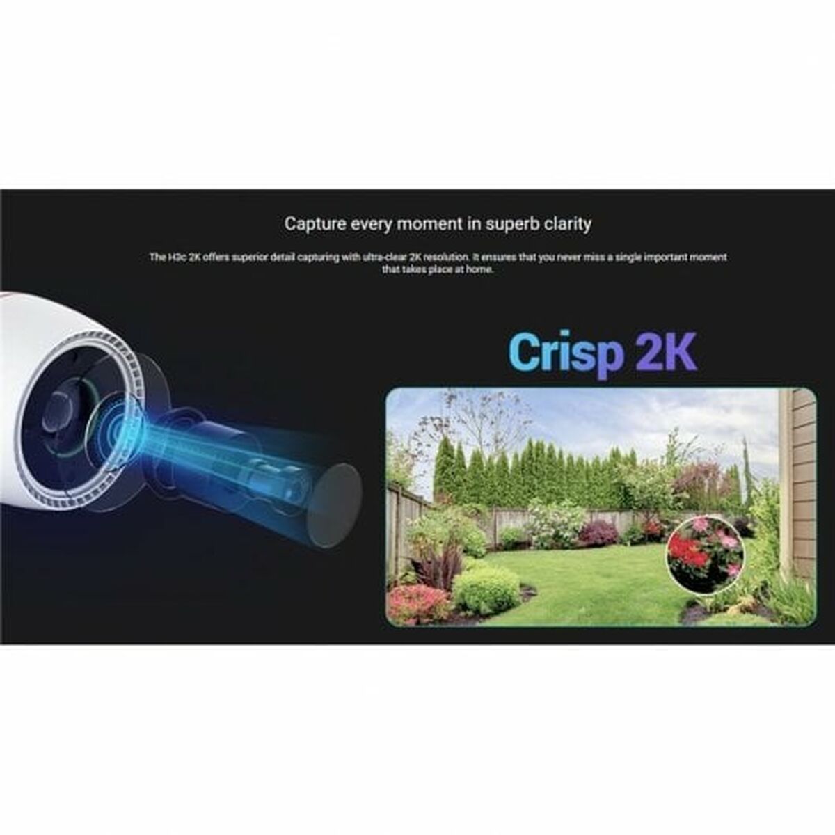 Övervakningsvideokamera Ezviz H3C 2K - 3