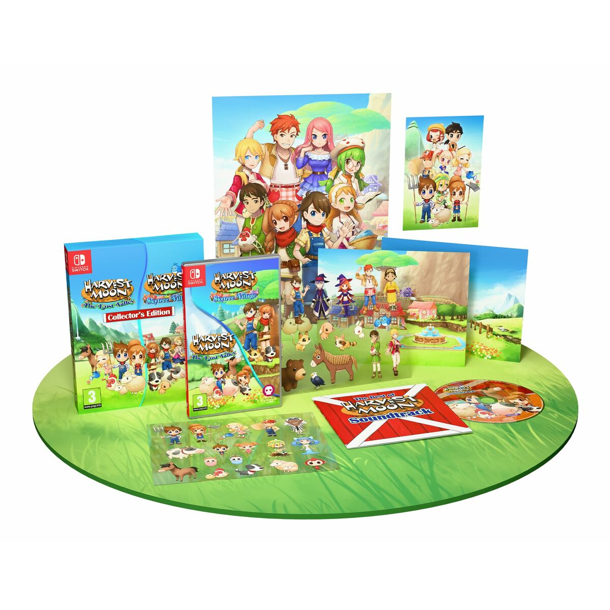 TV-spel för Switch Just For Games Harvest Moon: The Lost Valley & Skytree Village Collector'S - 3