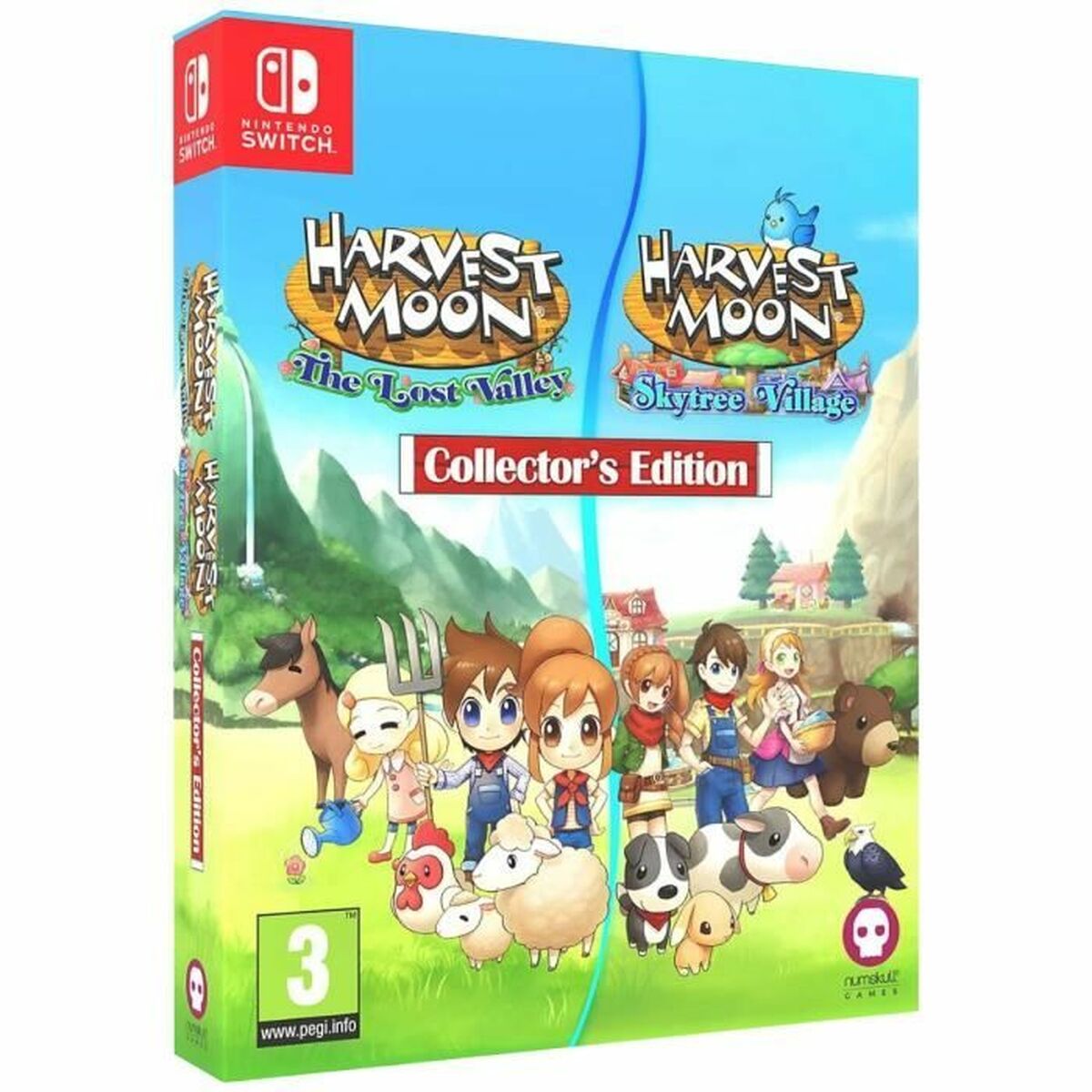TV-spel för Switch Just For Games Harvest Moon: The Lost Valley & Skytree Village Collector'S
