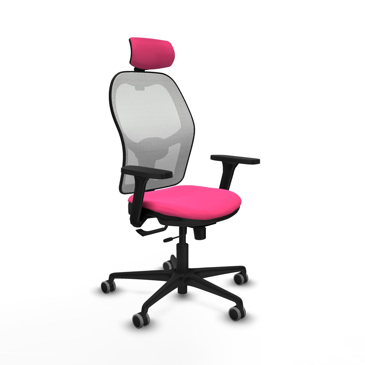 Kontorsstol med nackstöd Jorquera Piqueras y Crespo 3D036G2 Rosa