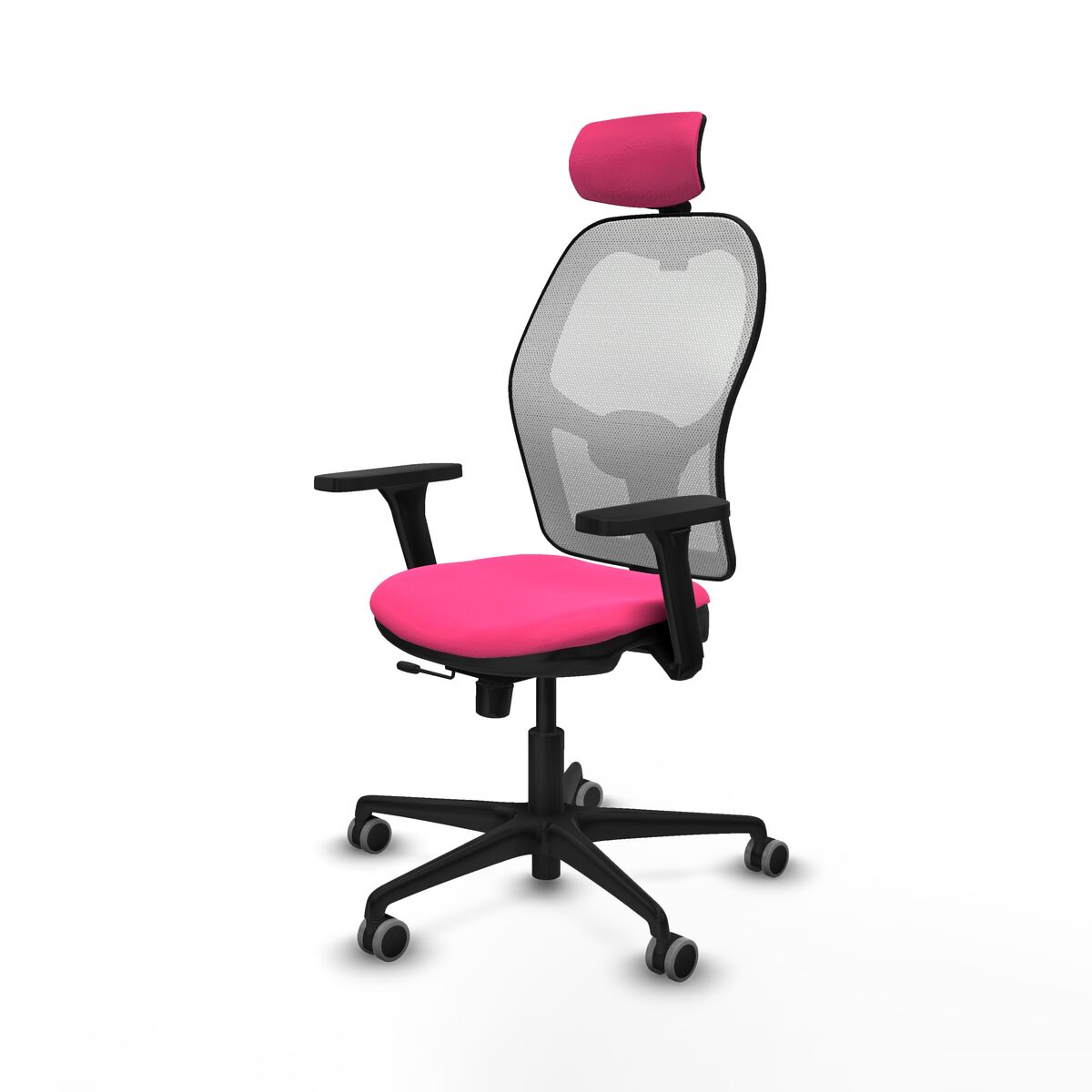 Kontorsstol med nackstöd Jorquera Piqueras y Crespo 3D036G2 Rosa - 2