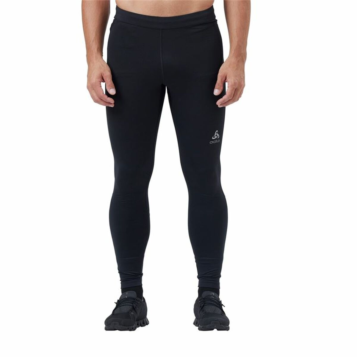 Sportleggings, Herr Odlo Essential Warm Svart - 8