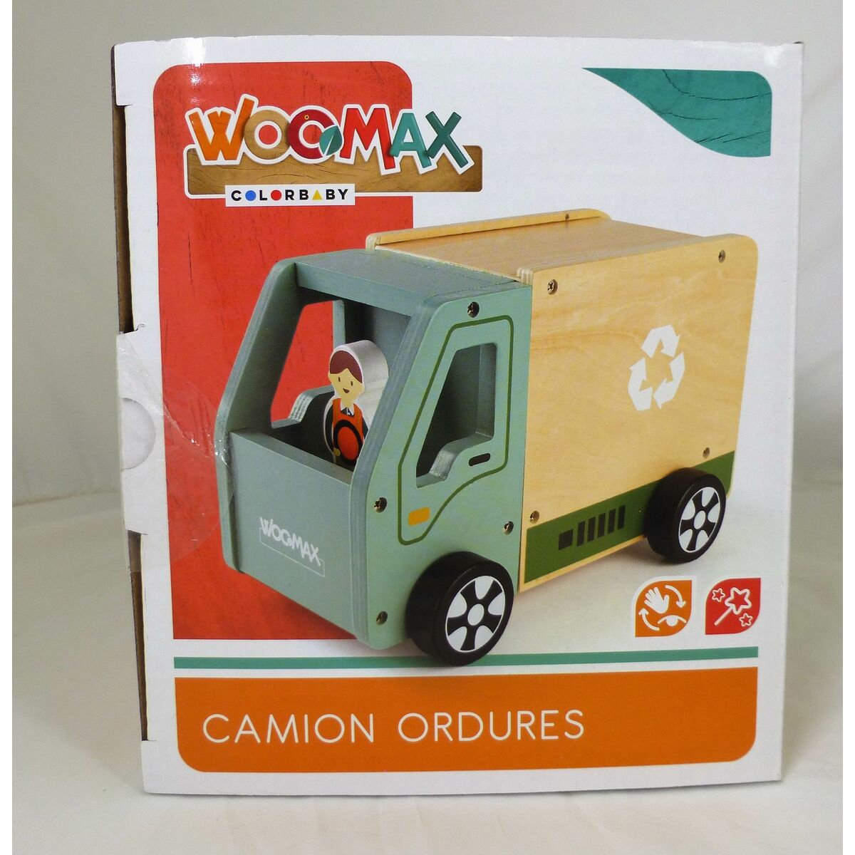 Byggbilar (Set) Woomax 24 x 15 x 13,5 cm - 8