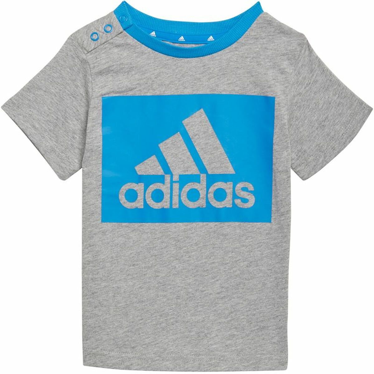 Träningskläder, Barn Adidas Essentials Blå Grå - 5