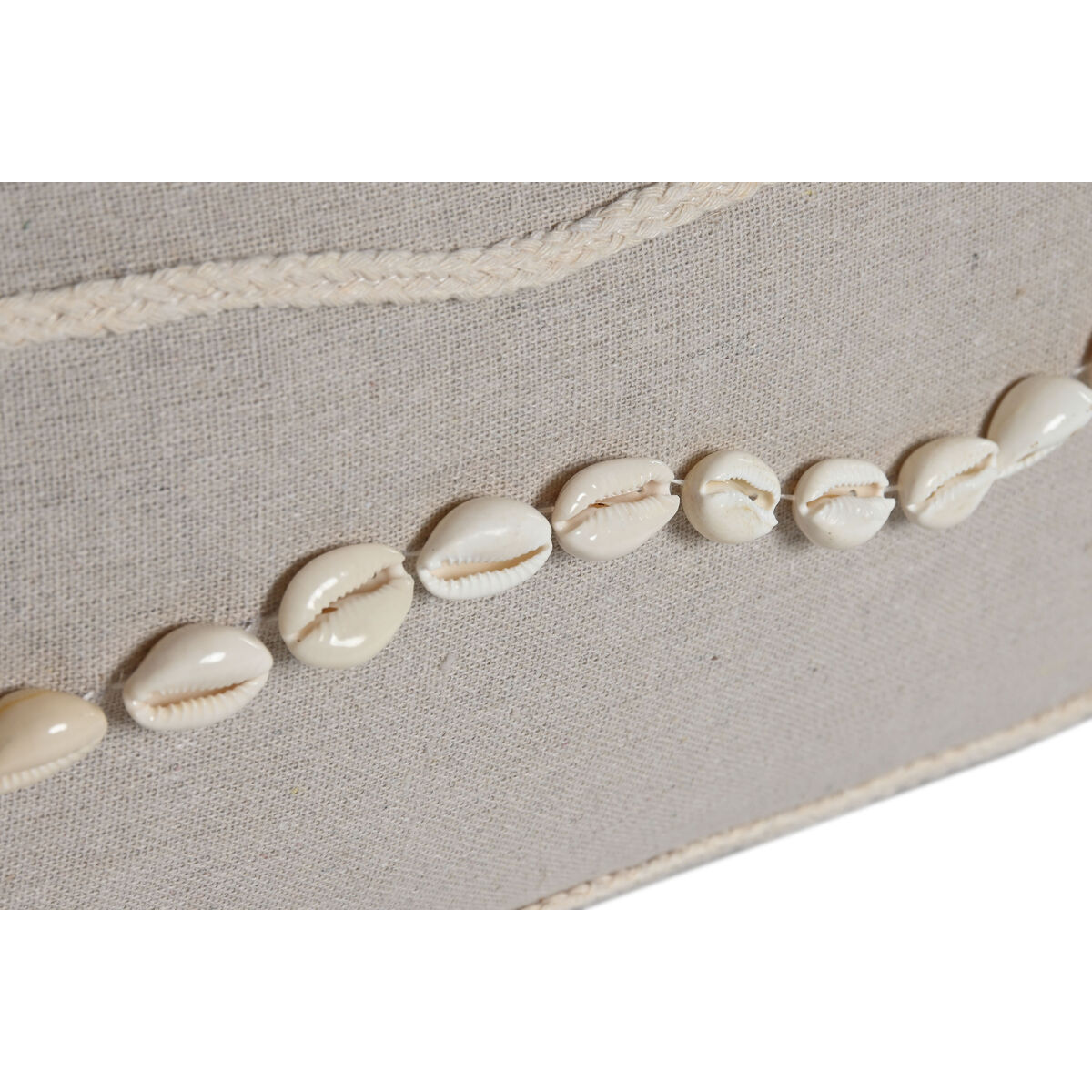 Kudde Home ESPRIT Vit Beige Boho 50 x 30 cm - 3