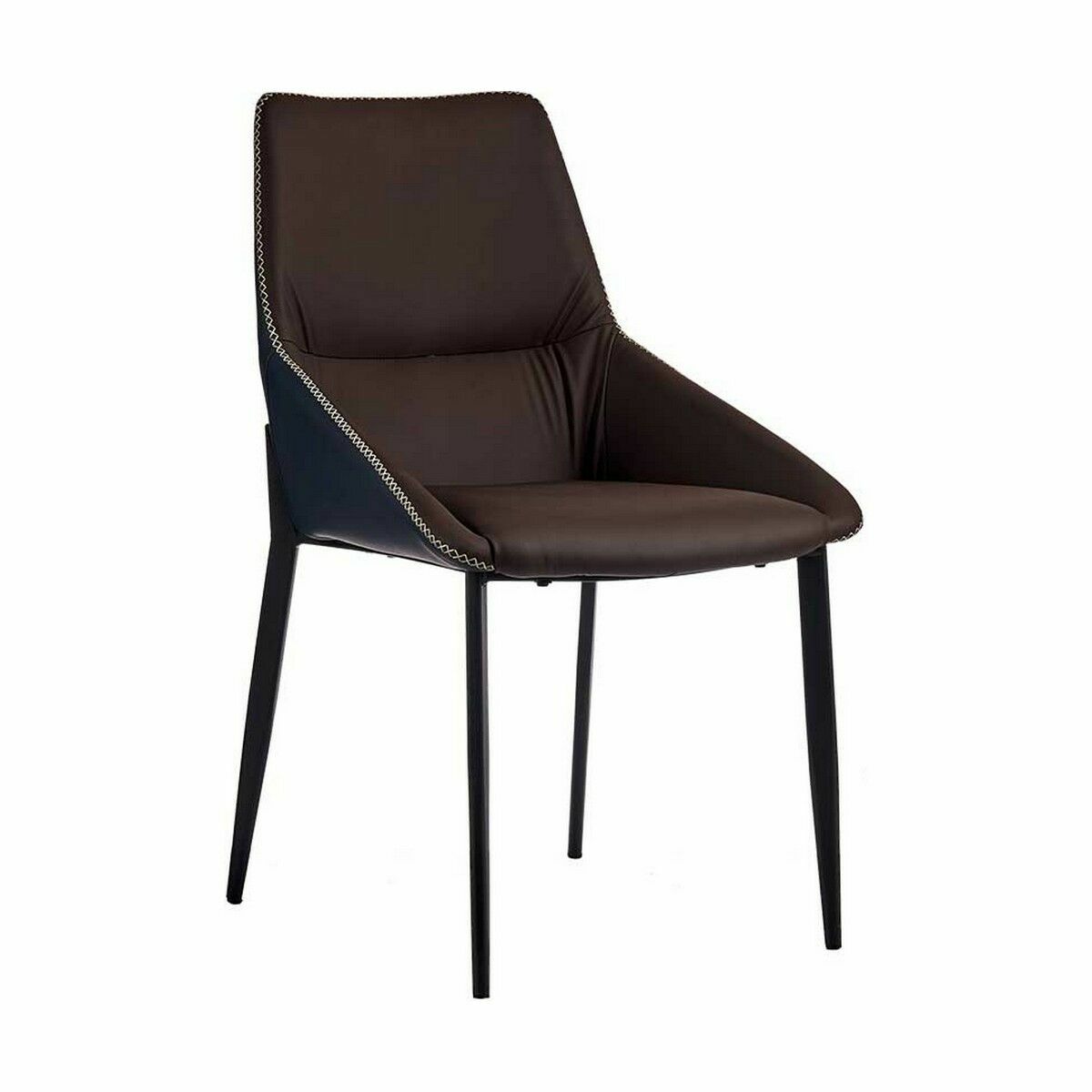 Fåtölj Gift Decor Blå Brun 50 x 87 x 61 cm Flätning (2 antal) - 4