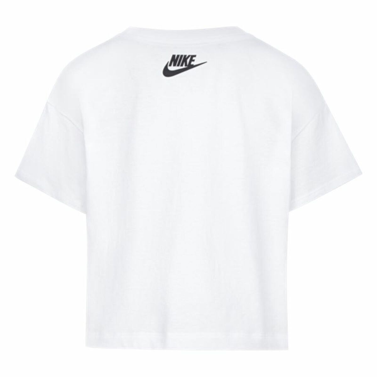Barn T-shirt med kortärm Nike Knit Vit - 2