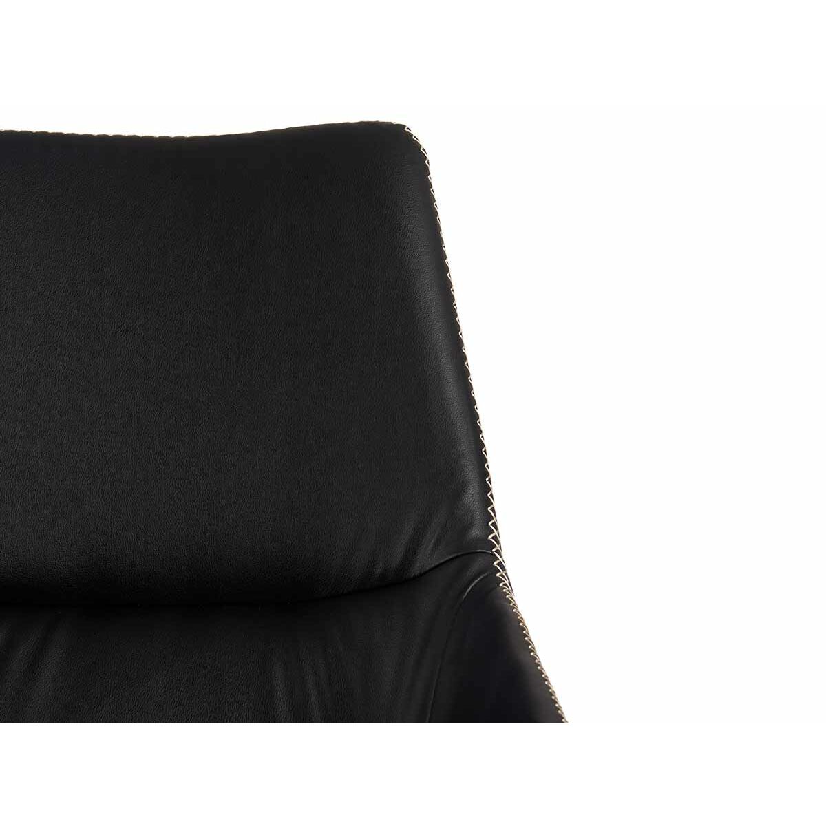Fåtölj Gift Decor Blå Svart 50 x 87 x 61 cm Flätning (2 antal) - 2