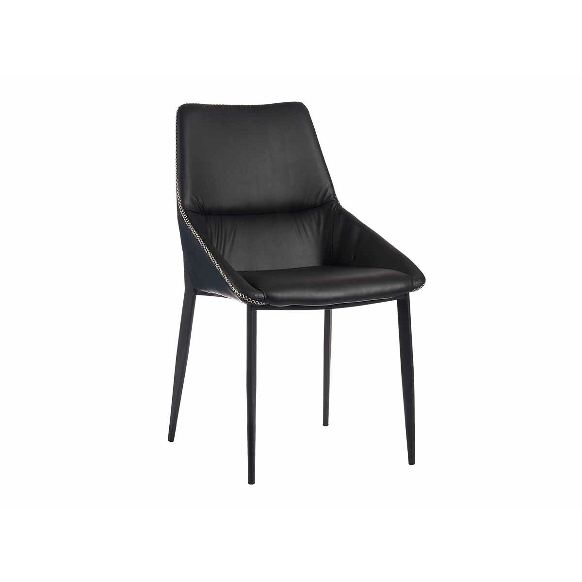 Fåtölj Gift Decor Blå Svart 50 x 87 x 61 cm Flätning (2 antal) - 4
