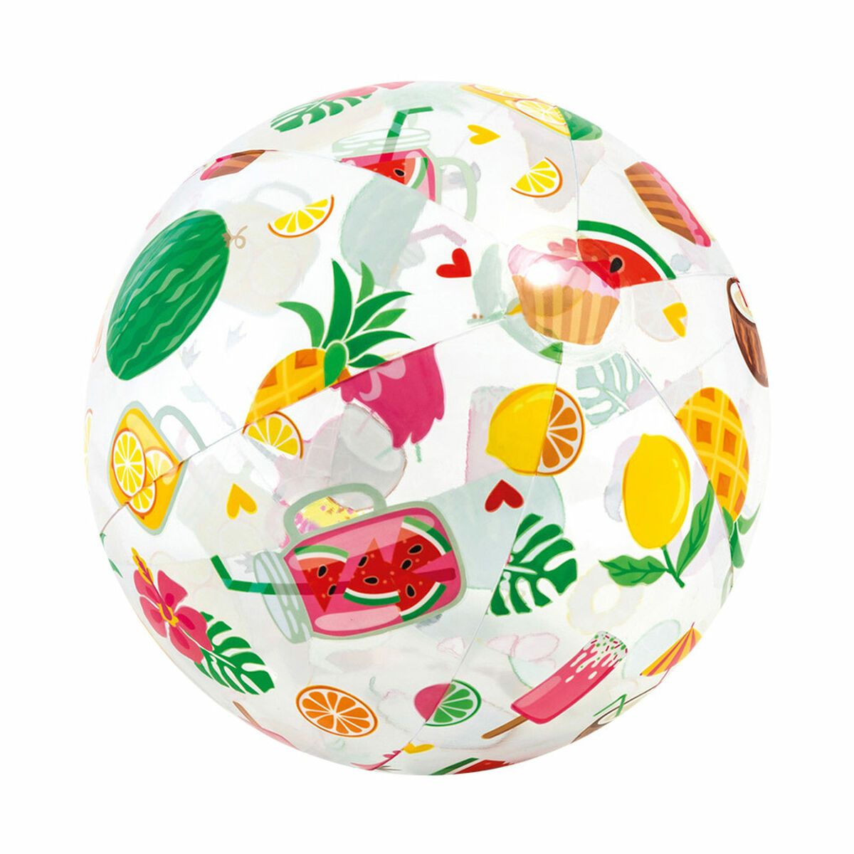 Strandboll Intex Ø 51 cm PVC (36 antal) - 9