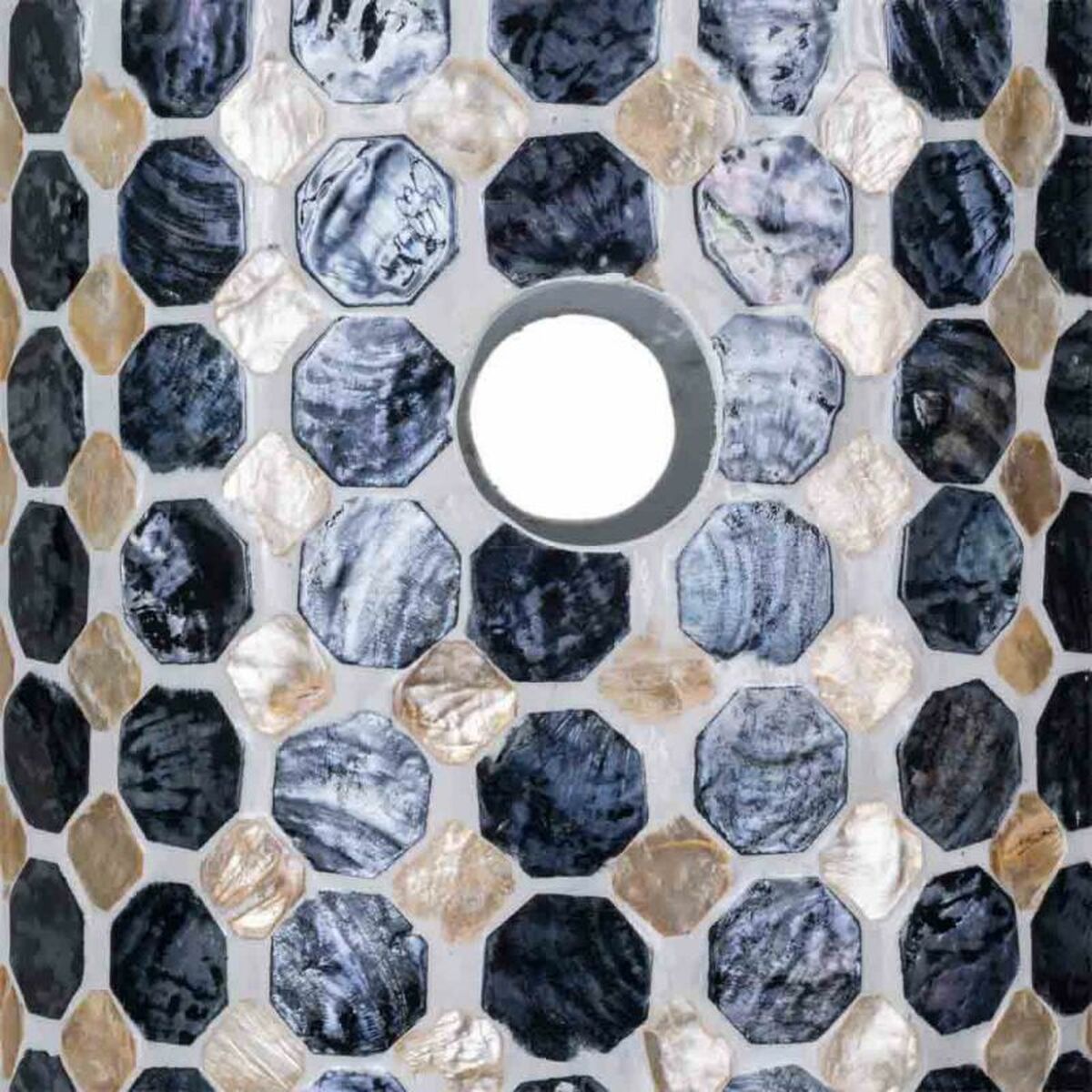 Paraplyställ Alexandra House Living Grå Kräm 20 x 57 x 20 cm - 5