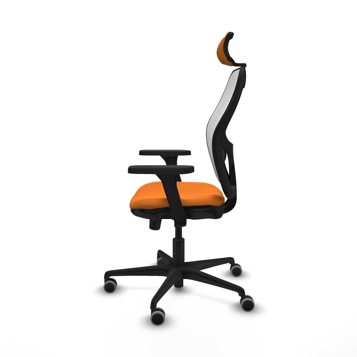 Kontorsstol med nackstöd Jorquera Piqueras y Crespo 3D036G2 Orange - 3