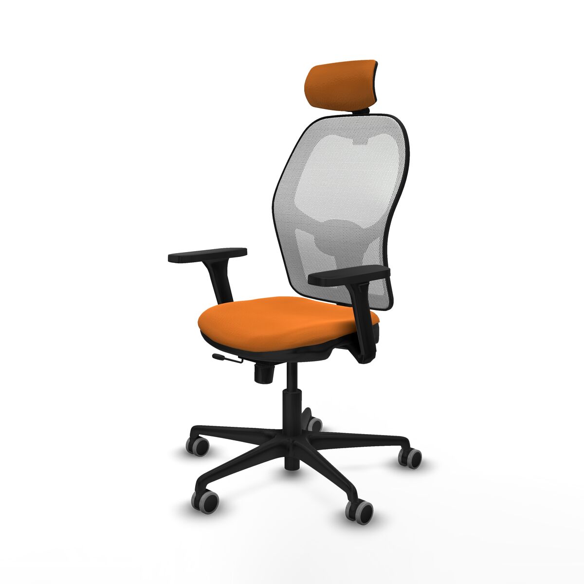 Kontorsstol med nackstöd Jorquera Piqueras y Crespo 3D036G2 Orange - 2