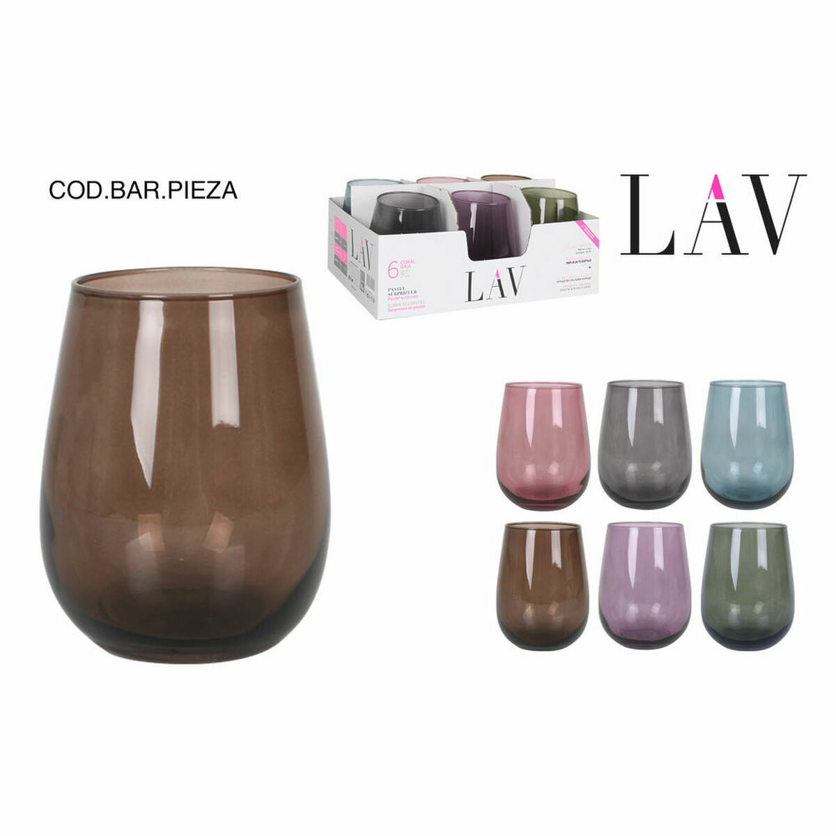 Glas LAV Col.past (48 antal) (360 cc) - 2