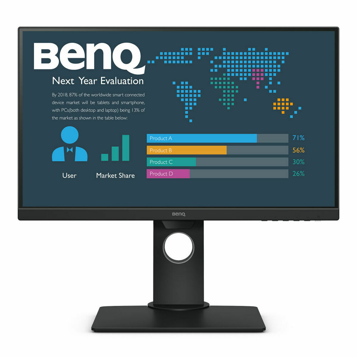 Monitor BenQ BL2480T LED 24,5" - 2