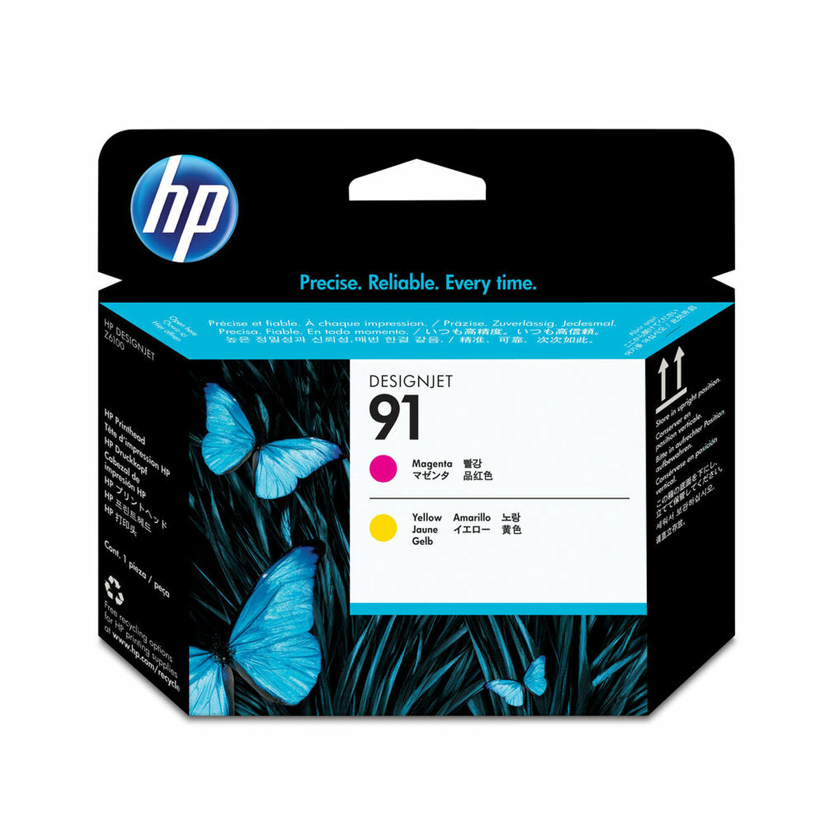Tandborsthuvud HP 91 Magenta - 2