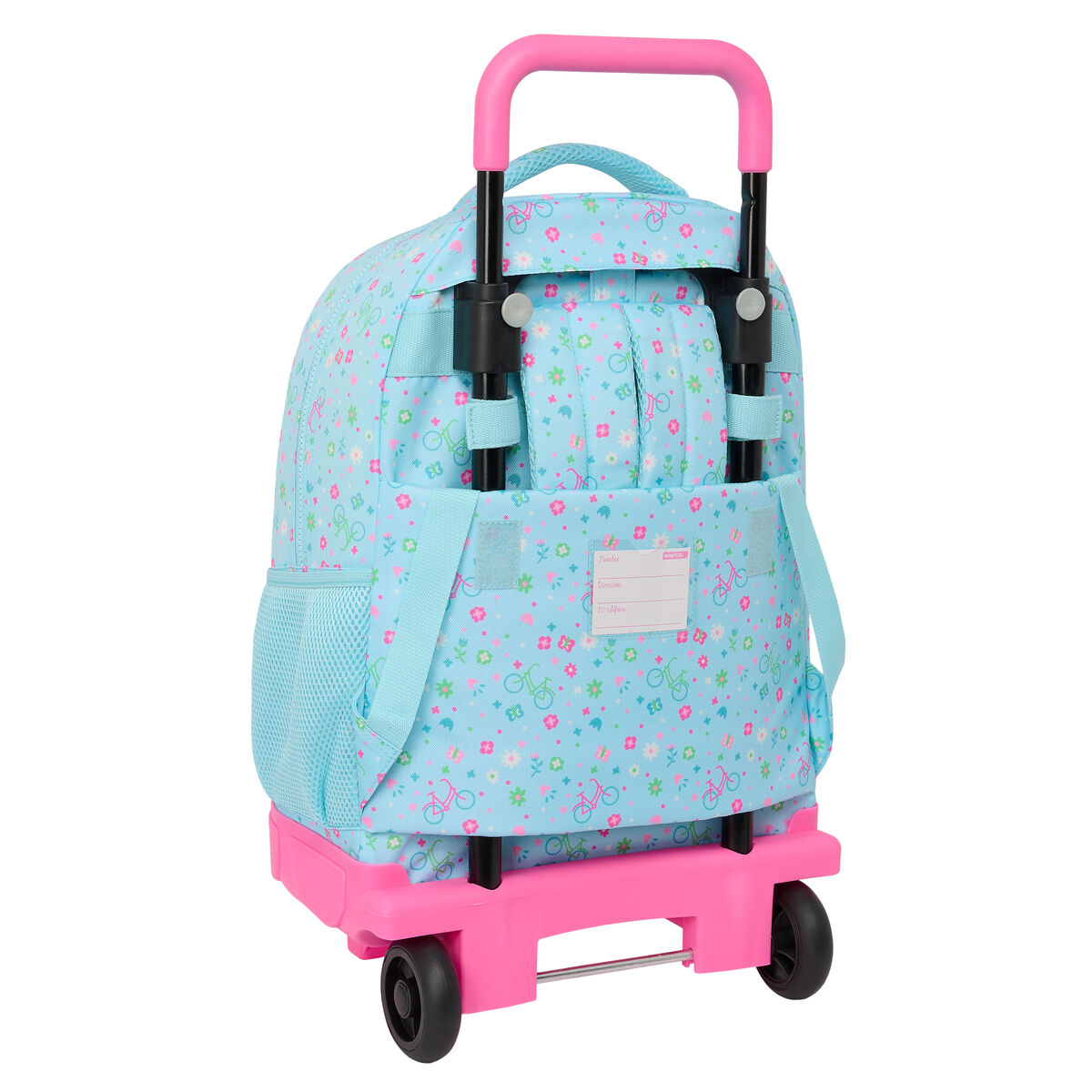 Skolväska med hjul Safta Bicicleta Blå 33 x 45 x 22 cm Cykel - 2