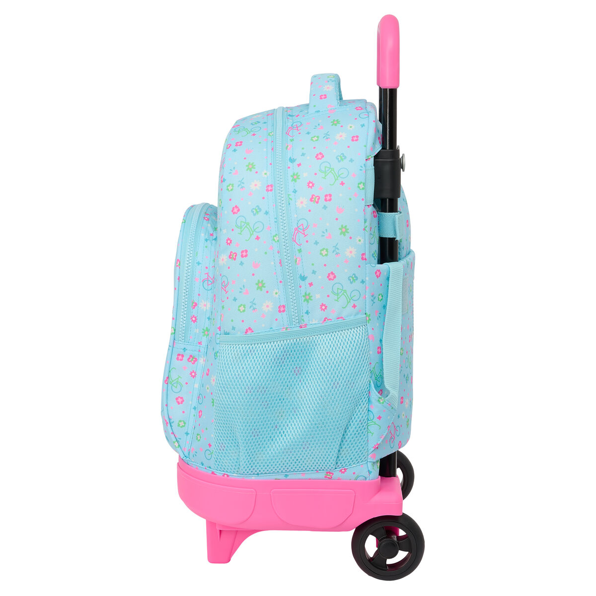 Skolväska med hjul Safta Bicicleta Blå 33 x 45 x 22 cm Cykel - 3