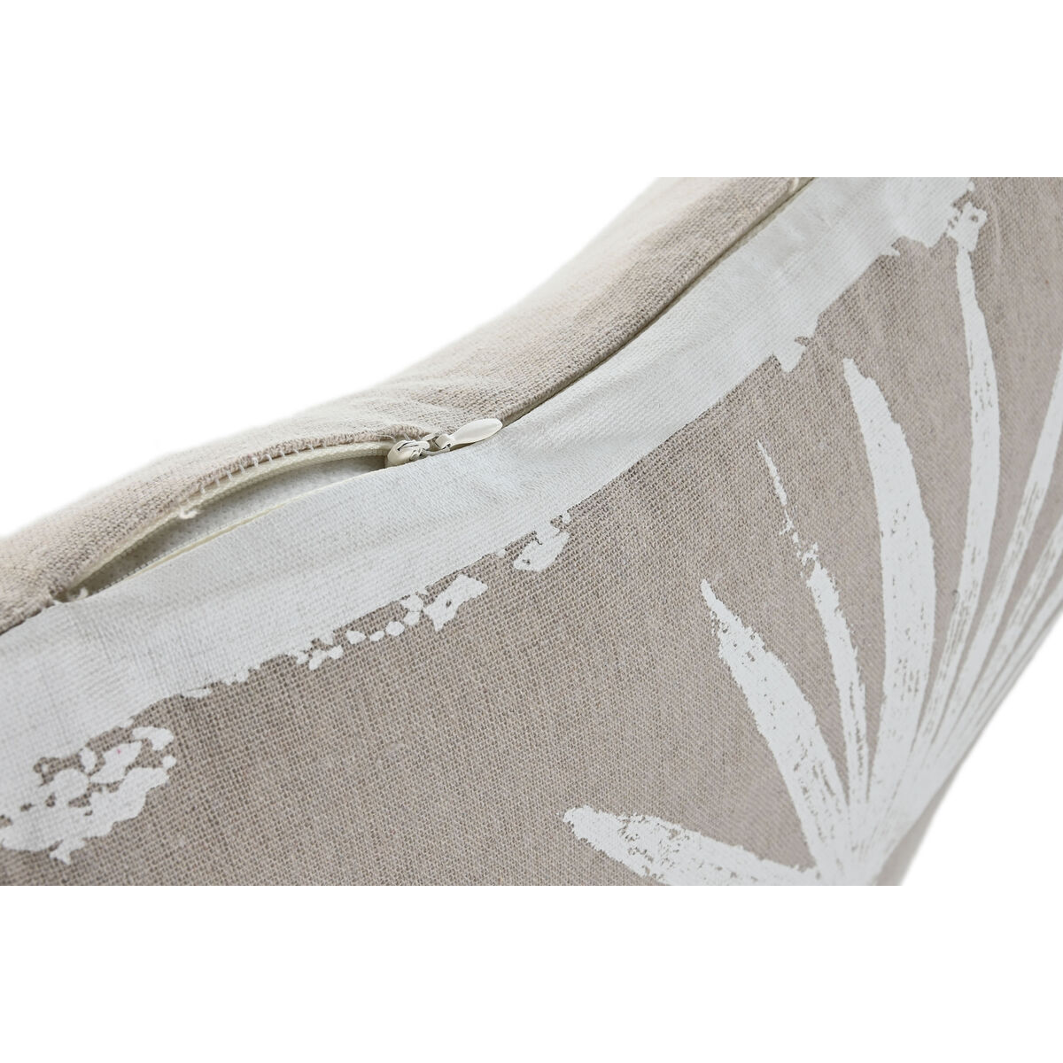 Kudde Home ESPRIT Vit Beige Utskriven Boho 45 x 45 cm - 4
