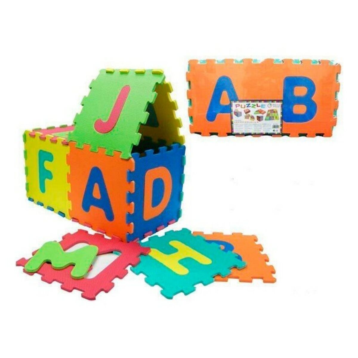 Barnpussel Eva-gummi 14 pcs - 4