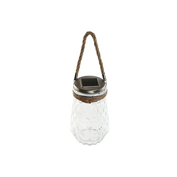Belysning dekoration Home ESPRIT Transparent Silvrig 11 x 11 x 18 cm