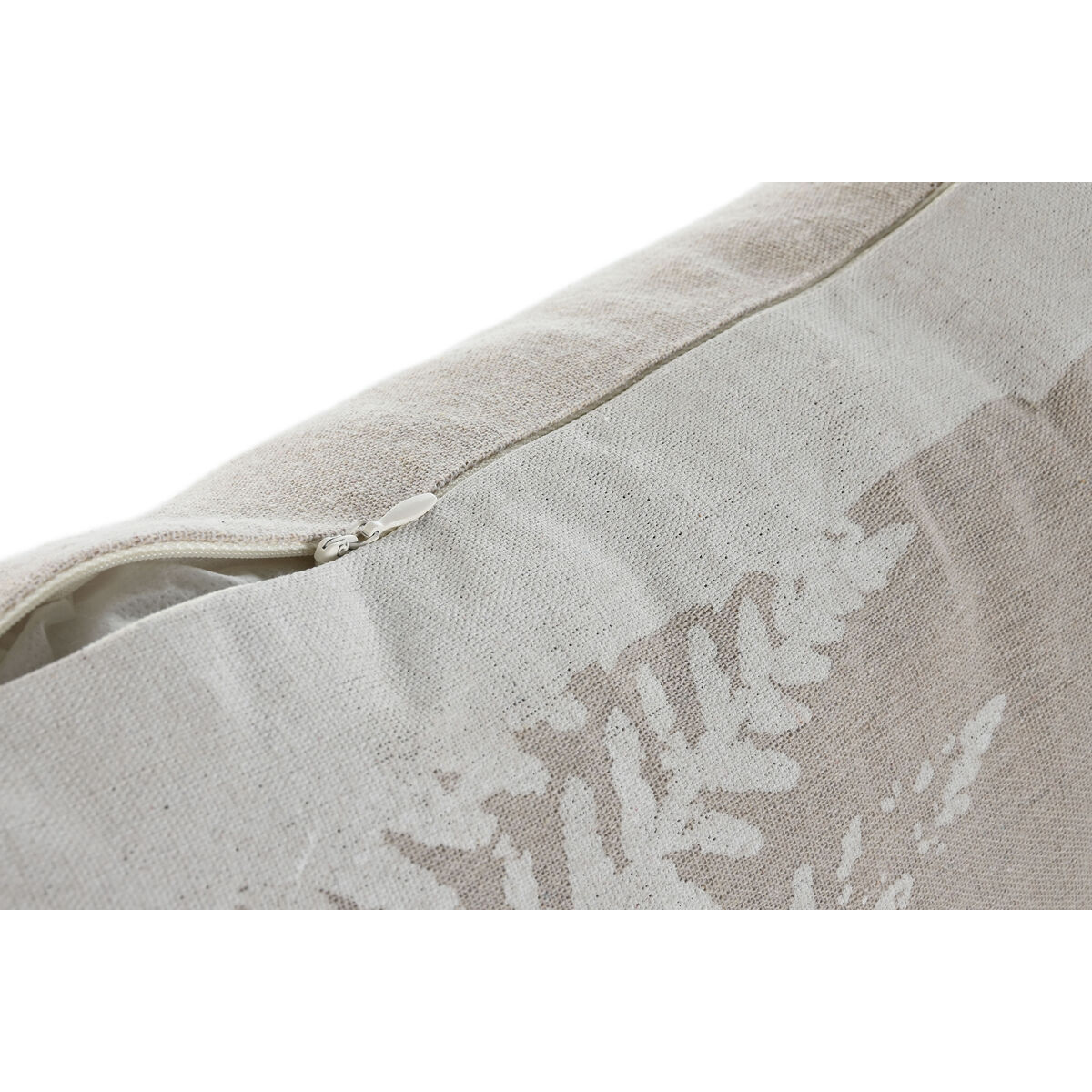 Kudde Home ESPRIT Vit Beige Utskriven Boho 45 x 45 cm - 4