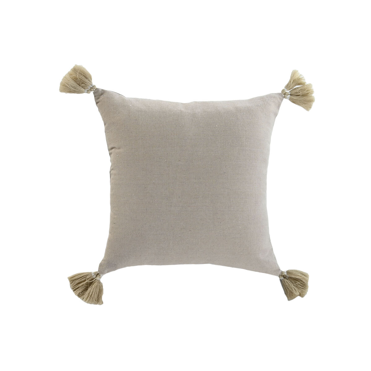 Kudde Home ESPRIT Vit Beige Utskriven Boho 45 x 45 cm - 3