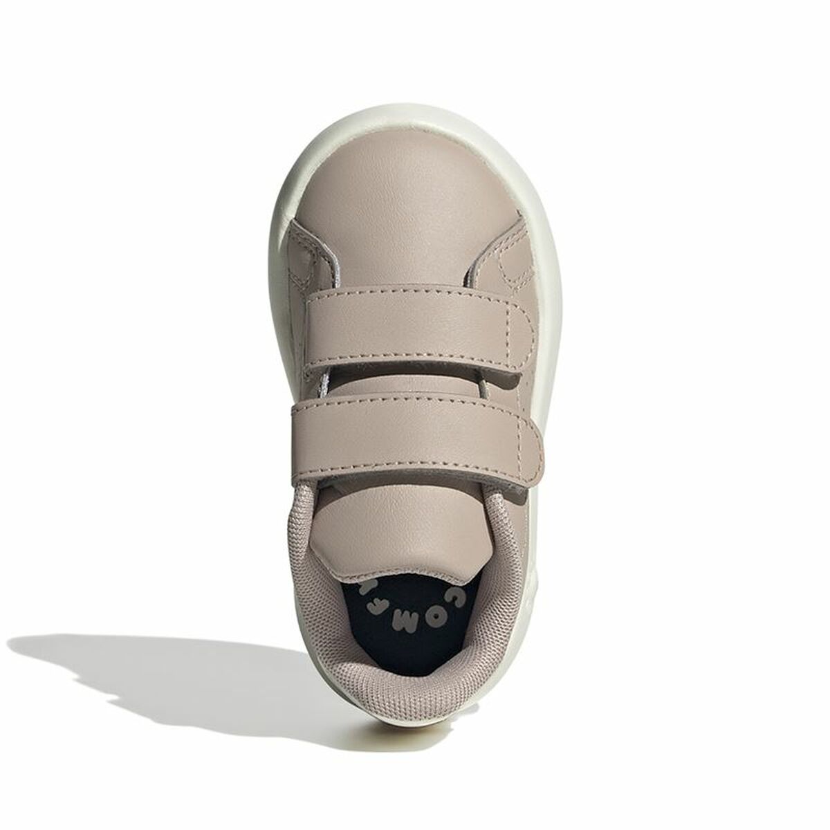 Badskor för småbarn Adidas Advantage Infant Ljusbrun - 2