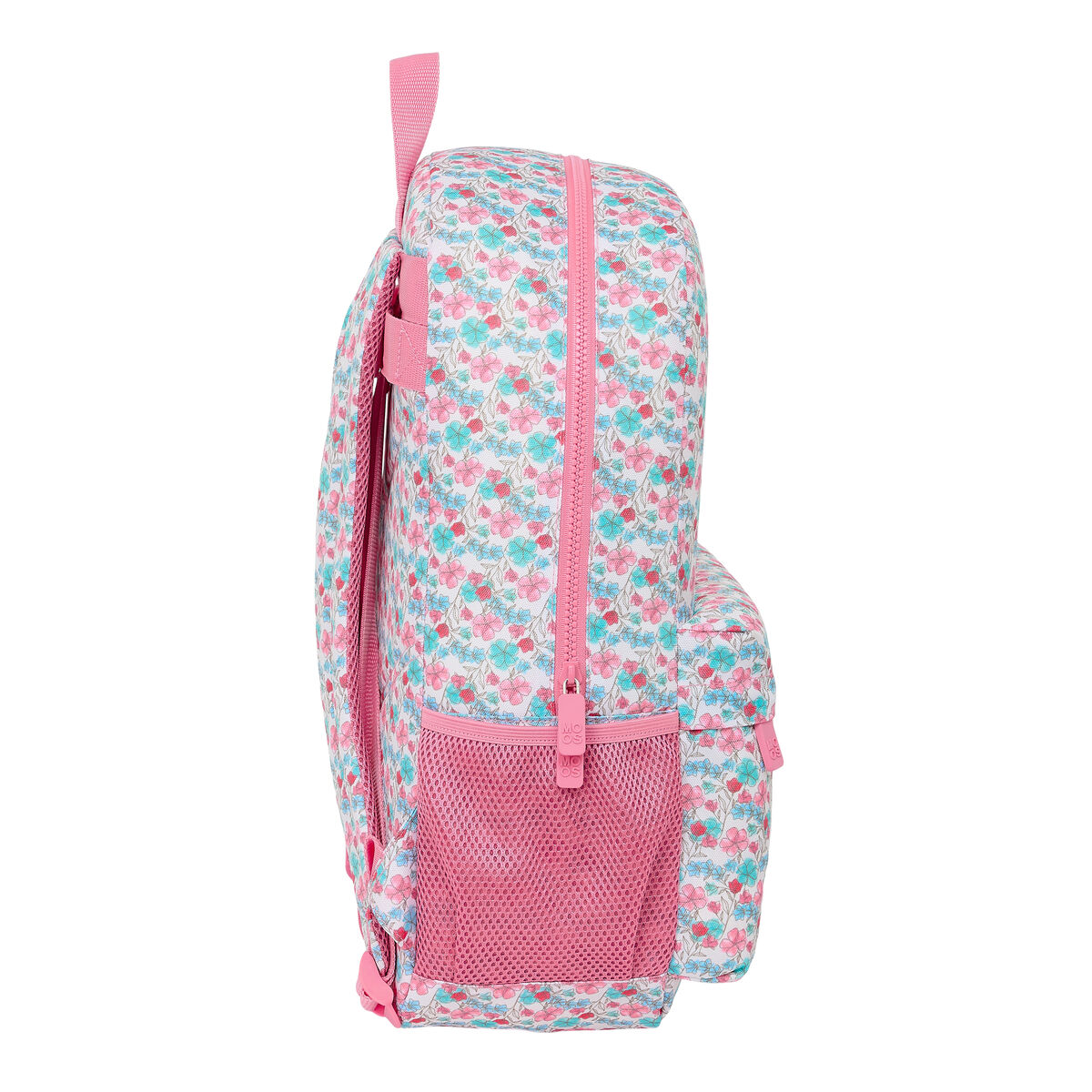 Skolryggsäck Moos Flores Multicolour 30 x 46 x 14 cm - 3