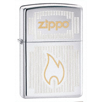 No 24206 Zippo Chrome Visions