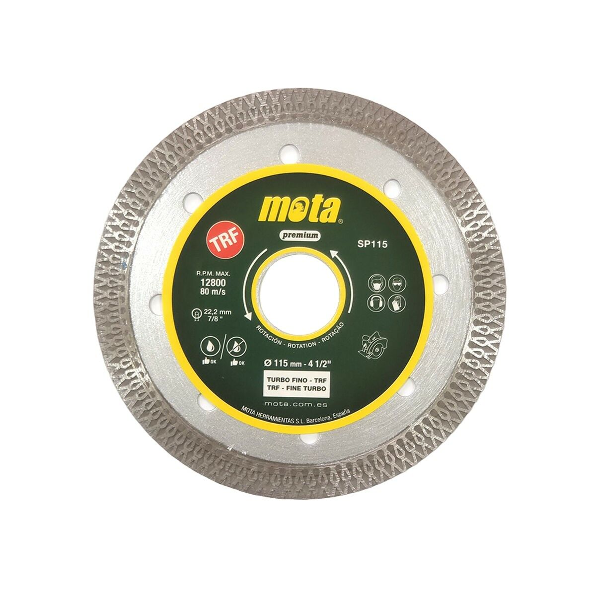 Diamantskärskiva Mota sp115