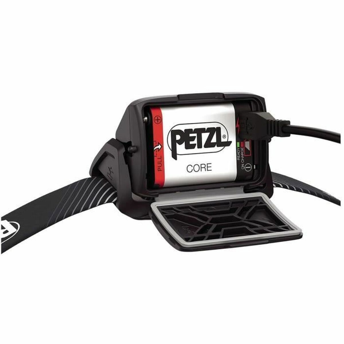 LED-lampa för huvudet Petzl E065AA00 Grå (1 antal) - 5