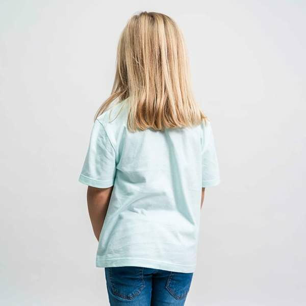 Barn T-shirt med kortärm Disney Princess Grön Ljusgrön - 5