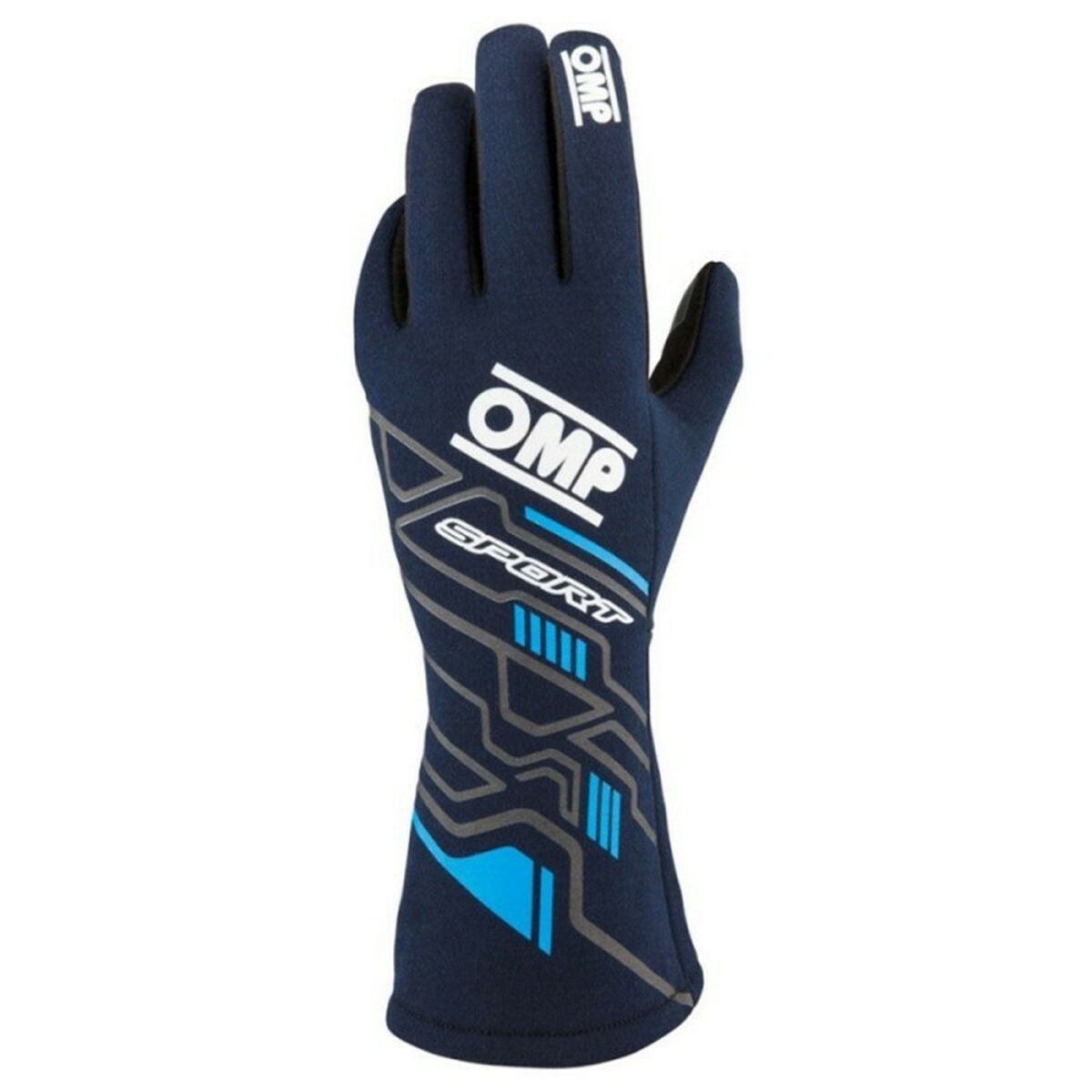 Karting Gloves OMP MY2025 Blå Marinblå FIA 8856-2018 - 2