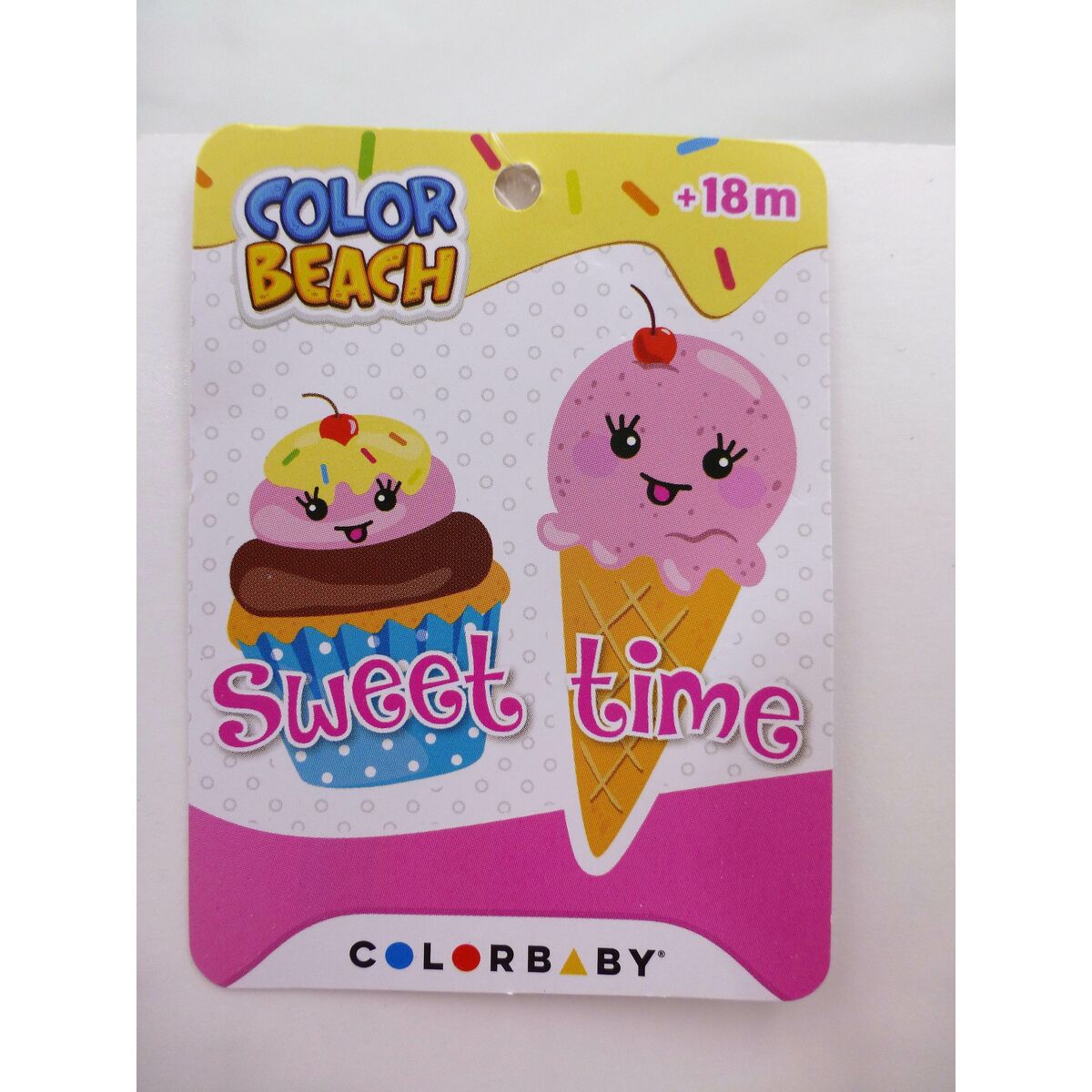 Strandleksaker set Colorbaby 15 Delar Former Glass Cupcake (24 antal) - 12