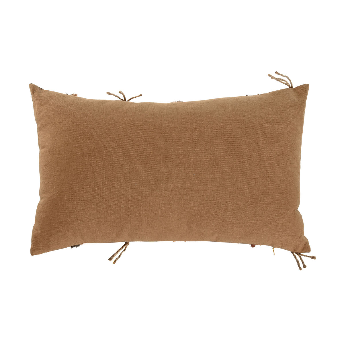 Kudde Home ESPRIT Brun Senap Terrakota n Patchwork Boho 50 x 30 cm - 3