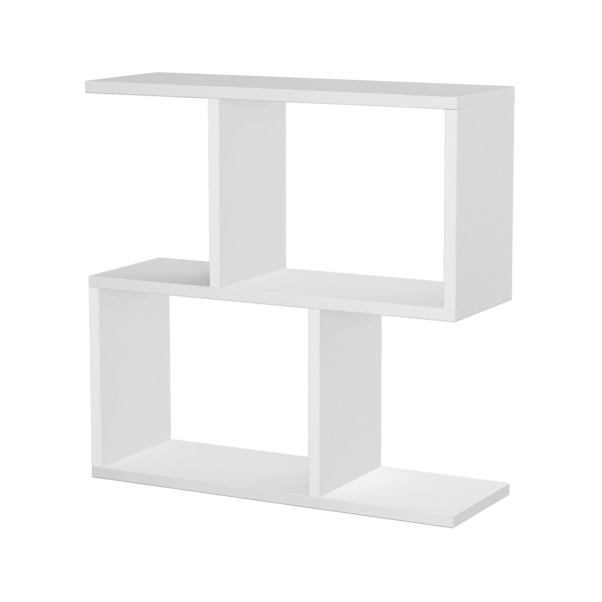 Bokhylla Alexandra House Living Vit Trä MDP 60 x 60 x 19 cm