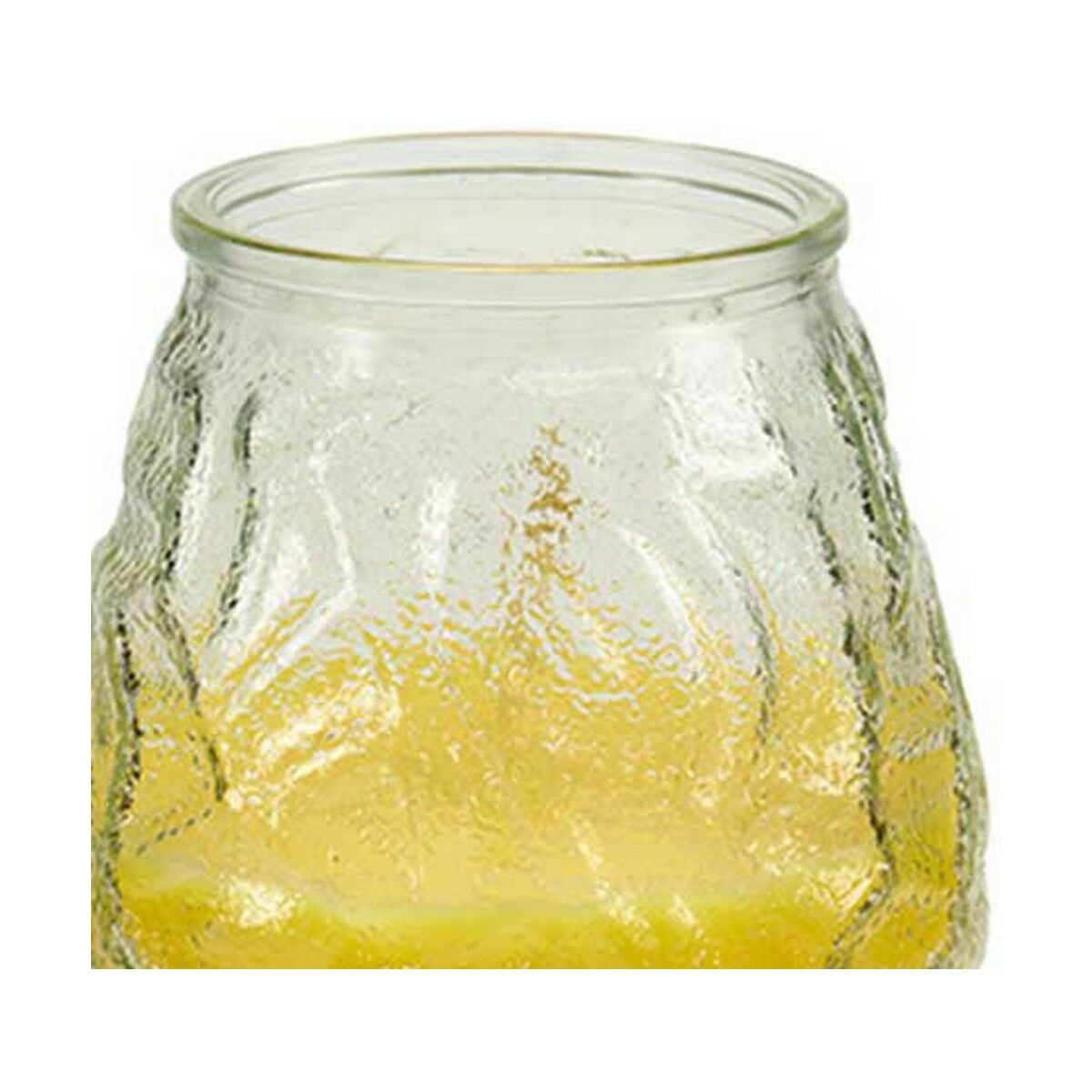 Doftljus Ibergarden Gul Transparent Glas Paraffin Citronella 9 x 10 x 9 cm 9 x 9,5 x 9 cm (6 antal) - 2
