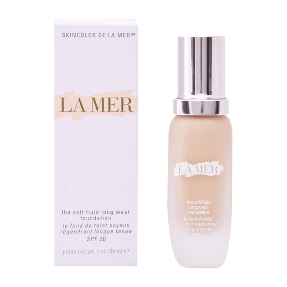 Flytande smink The Soft Fluid La Mer Spf 20 30 ml - 3