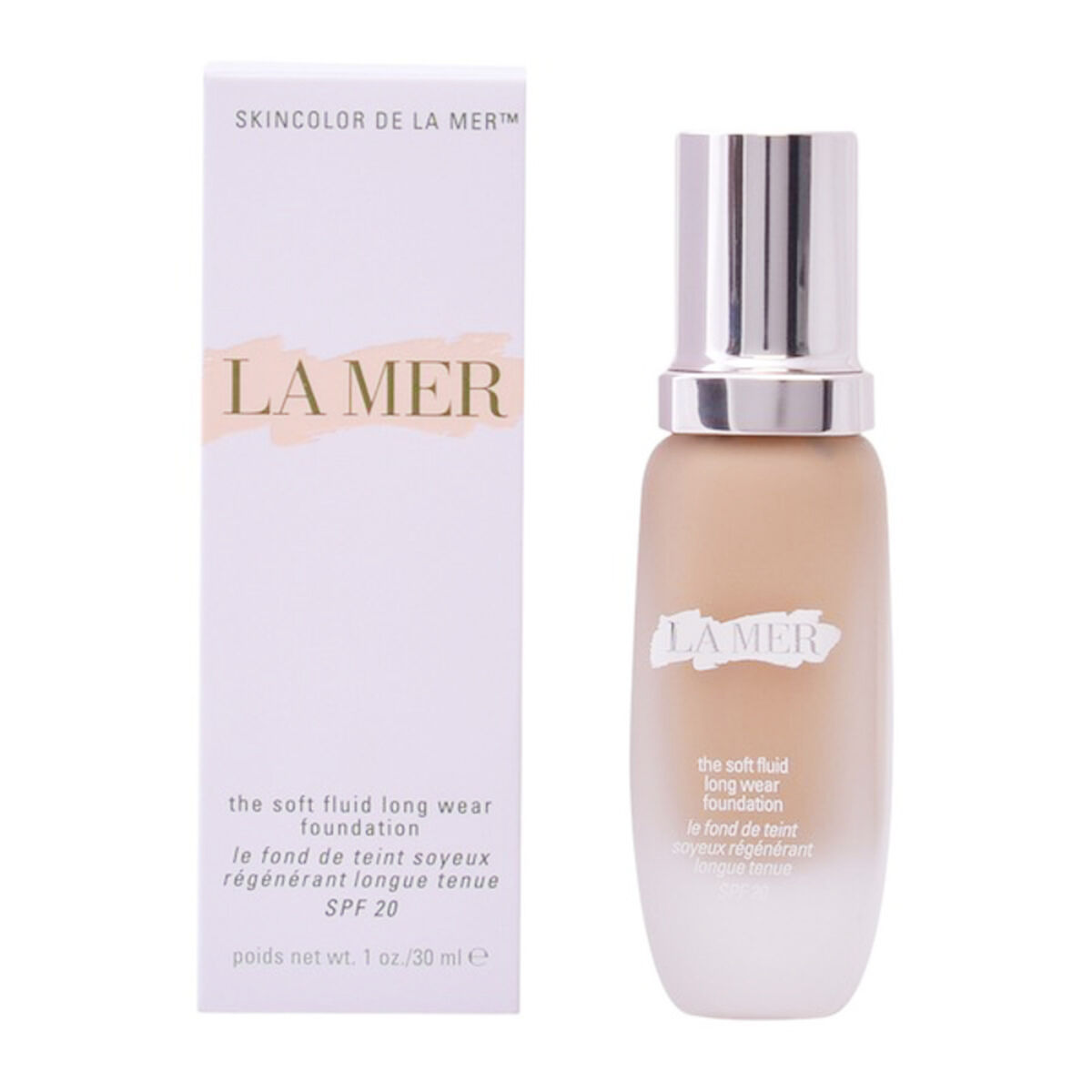Flytande smink The Soft Fluid La Mer Spf 20 30 ml - 2