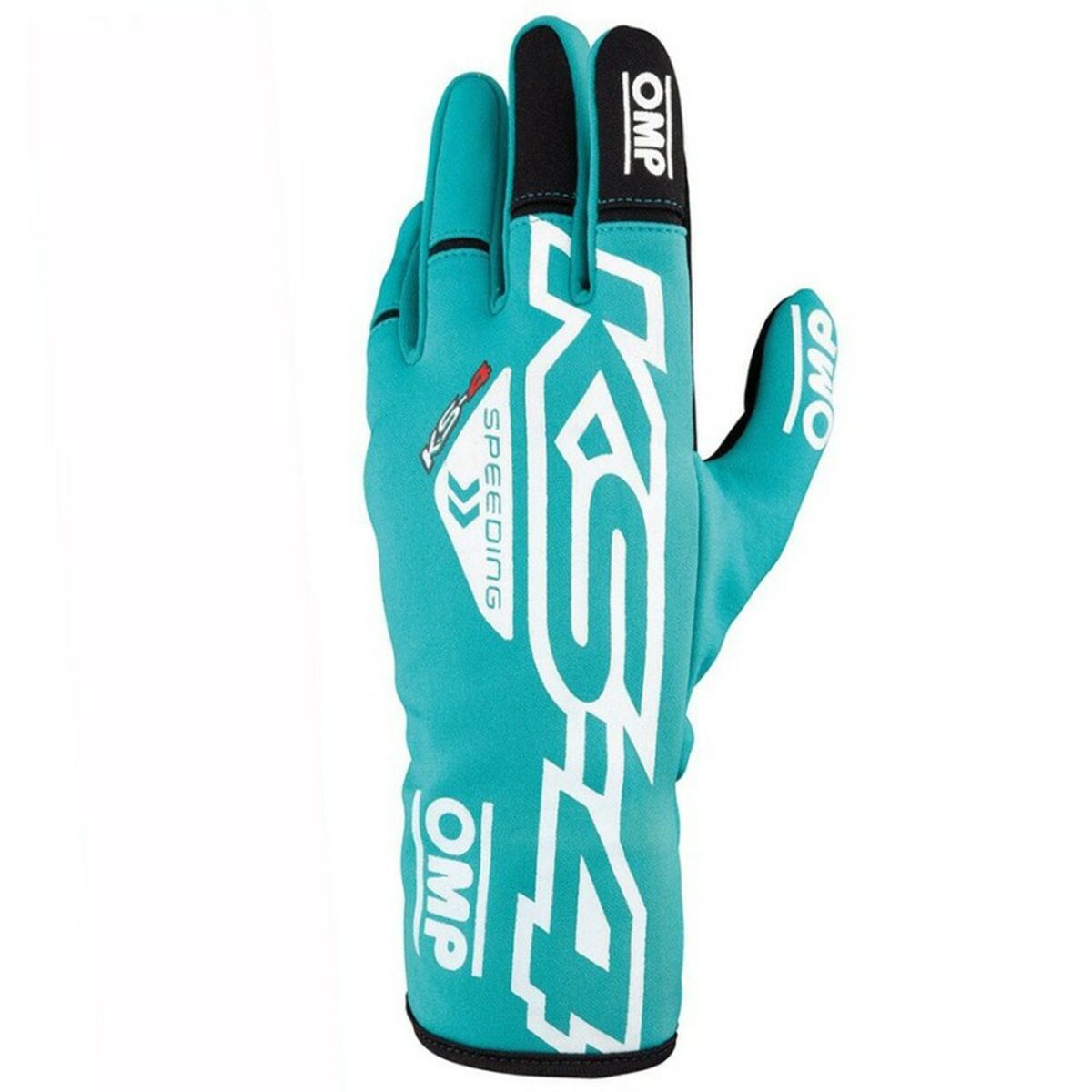 Kids Karting Gloves OMP KS-4 Grön 5 - 2