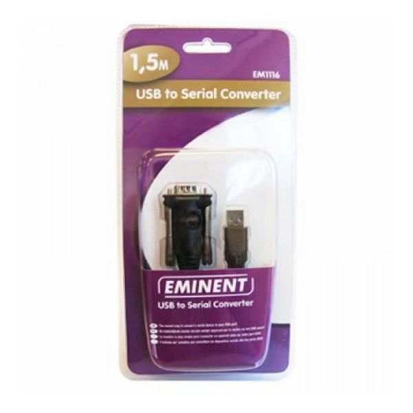 USB till Serieport Kabel Ewent EW1116 (1 antal) - 2