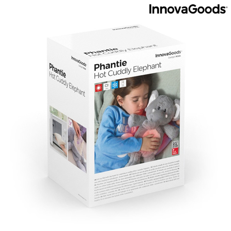 Gosedjur elefant med värmande och kylande effekt Phantie InnovaGoods - 2