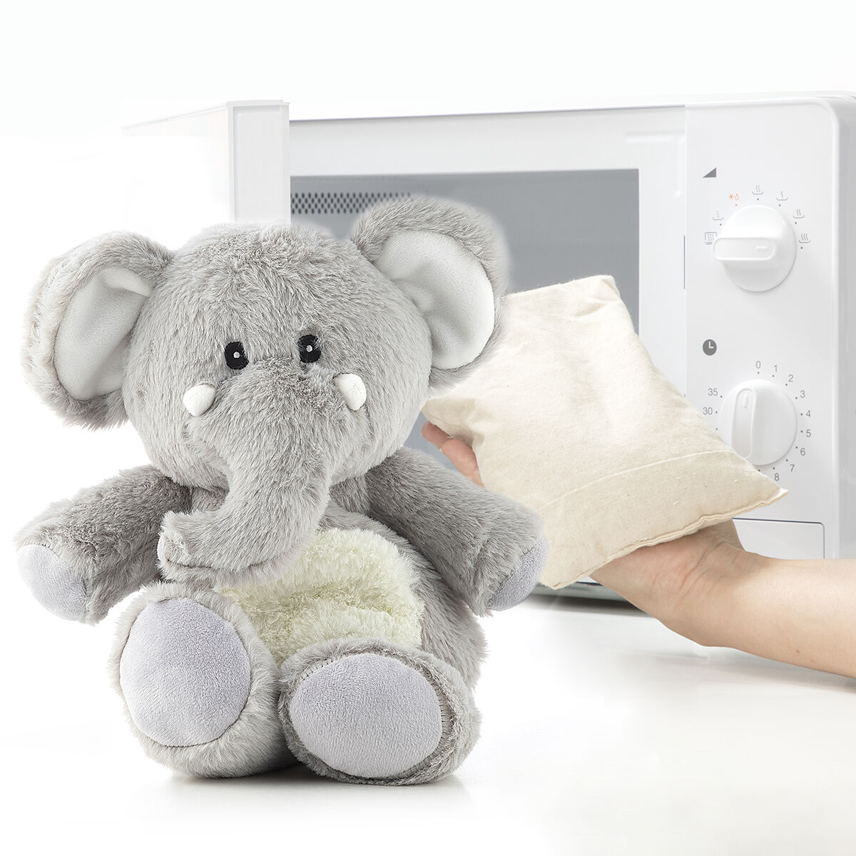 Gosedjur elefant med värmande och kylande effekt Phantie InnovaGoods - 17