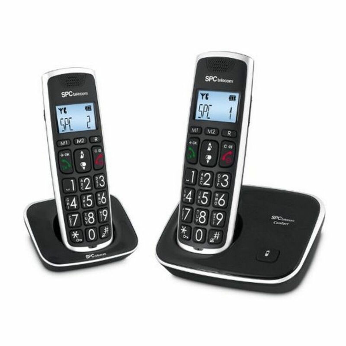 Trådlös Telefon SPC Internet 7609N Svart