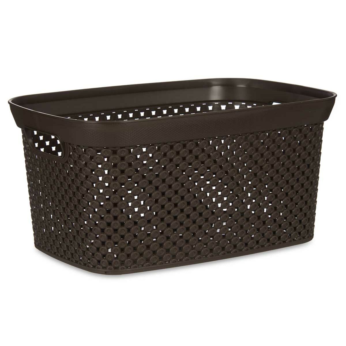 Korg Brun Plast 10 L Organiserare (24 antal) - 2