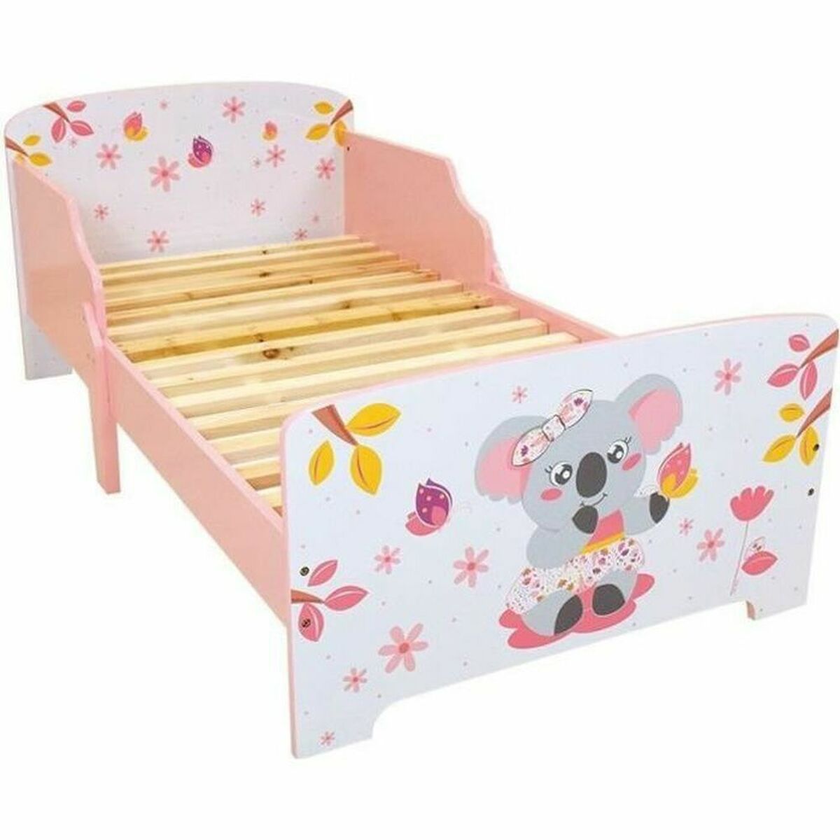 Säng Fun House CALLY MIMI KOALA 140 x 70 cm Trä MDF