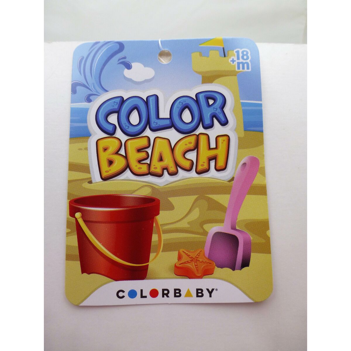 Tippbil Colorbaby 18 cm Strand Plast (24 antal) - 12